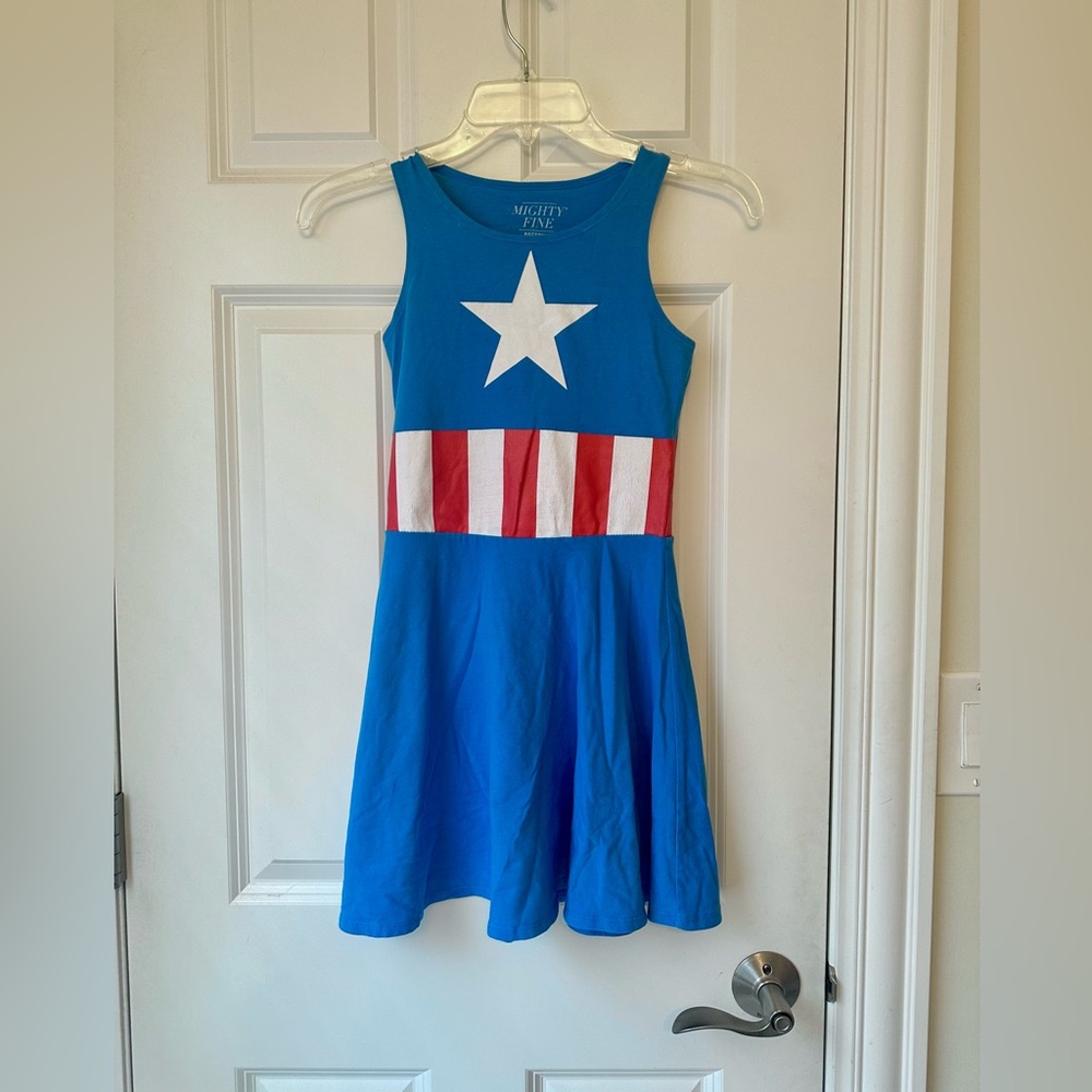 Marvel Captain America Mini Fit & Flare Dress
